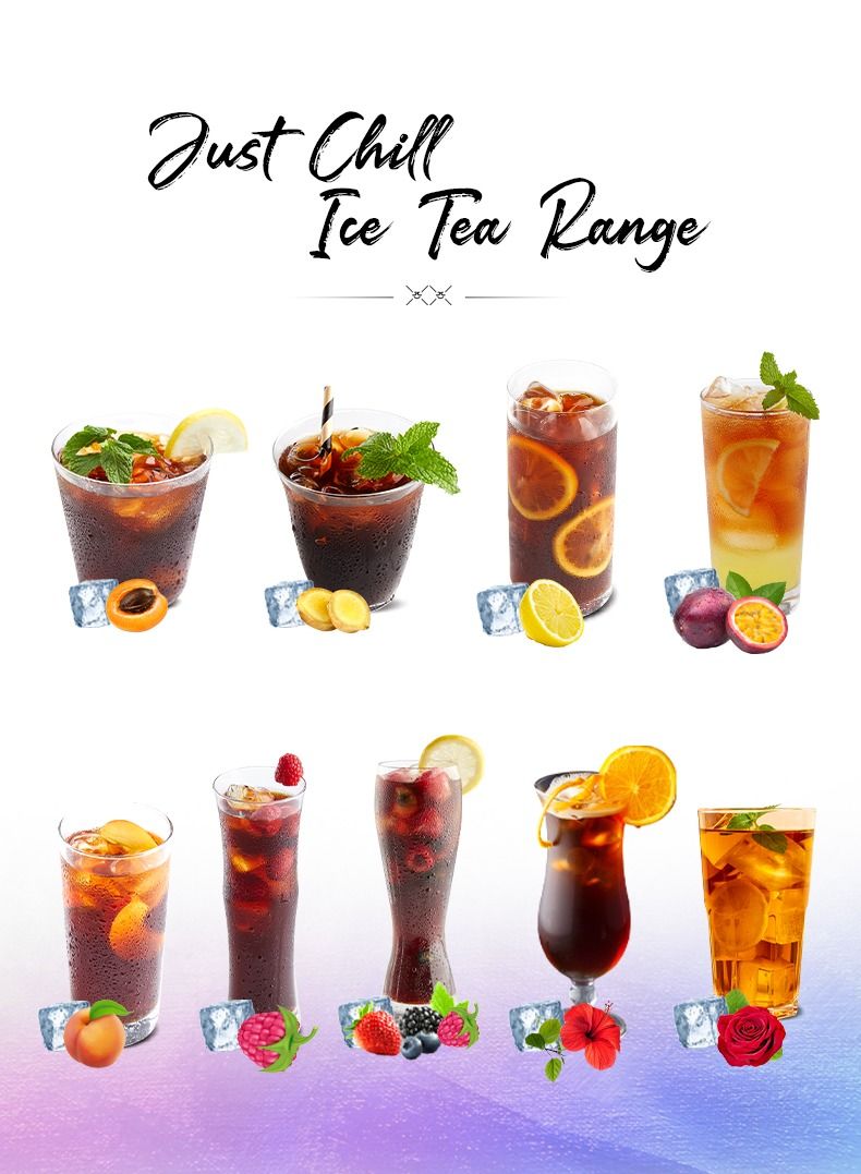Just Chill Drinks Co. Lemon Iced Tea Syrup 1 Litre - Image 4